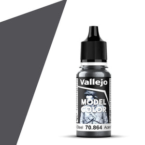 Vallejo Model Color: Natural Steel (18ml)