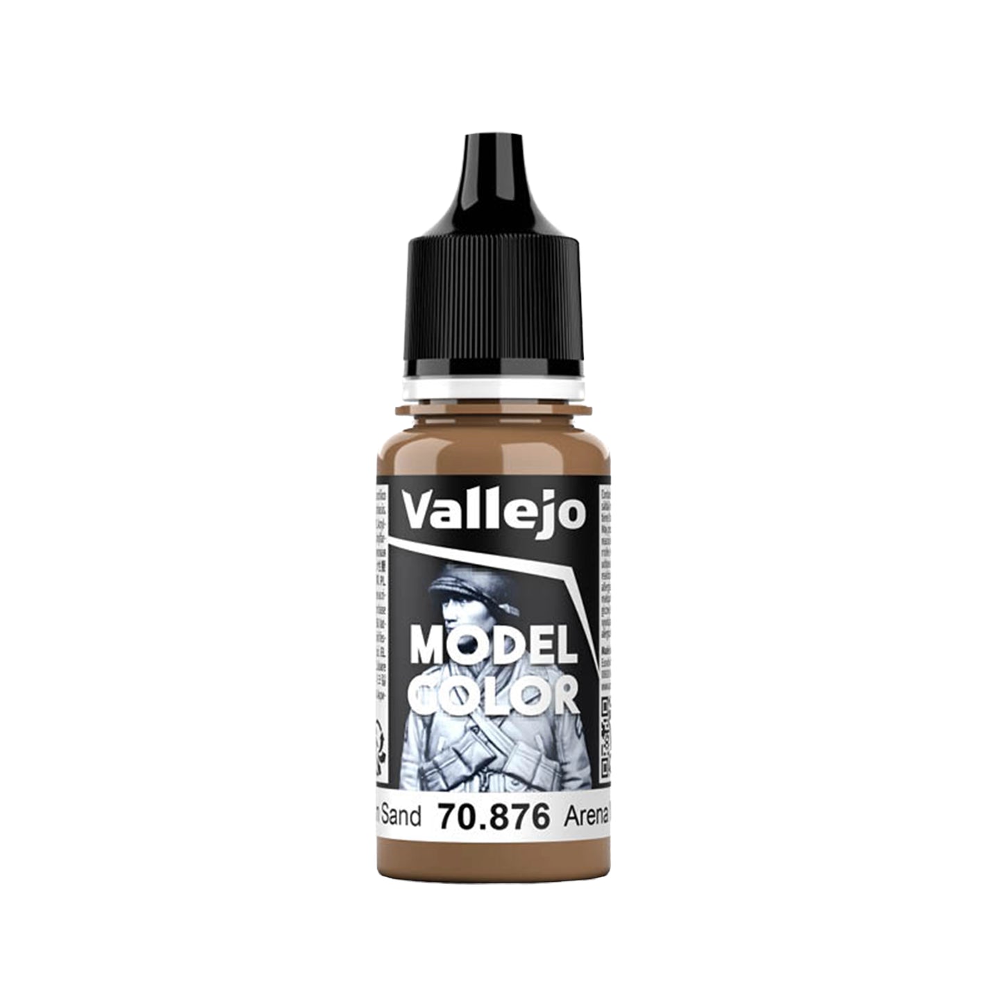 Vallejo Model Color: Brown Sand (18ml)