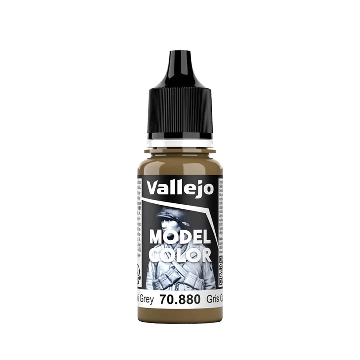 Vallejo Model Color: Khaki Grey (18ml)