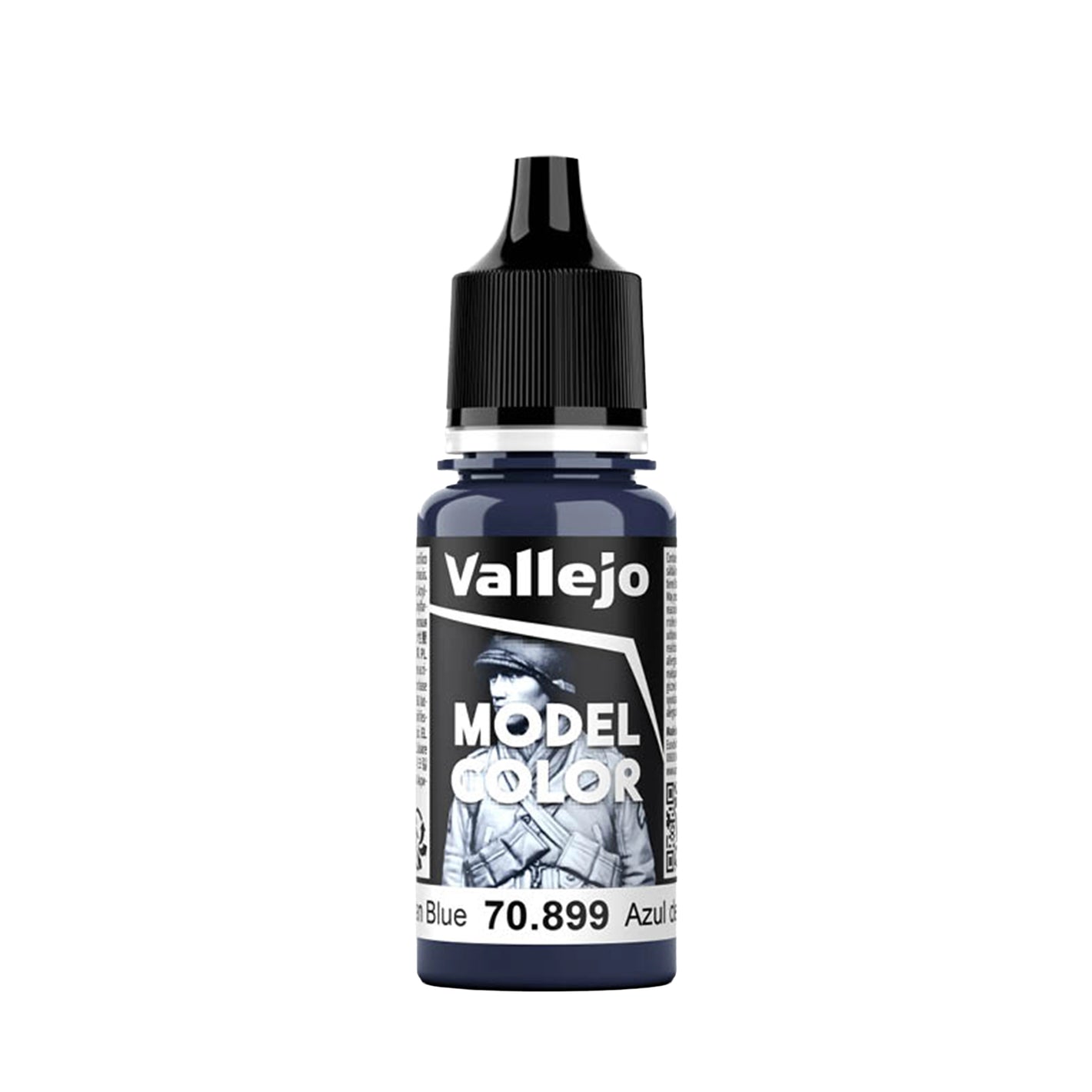 Vallejo Model Color: Dark Prussian Blue (18ml)