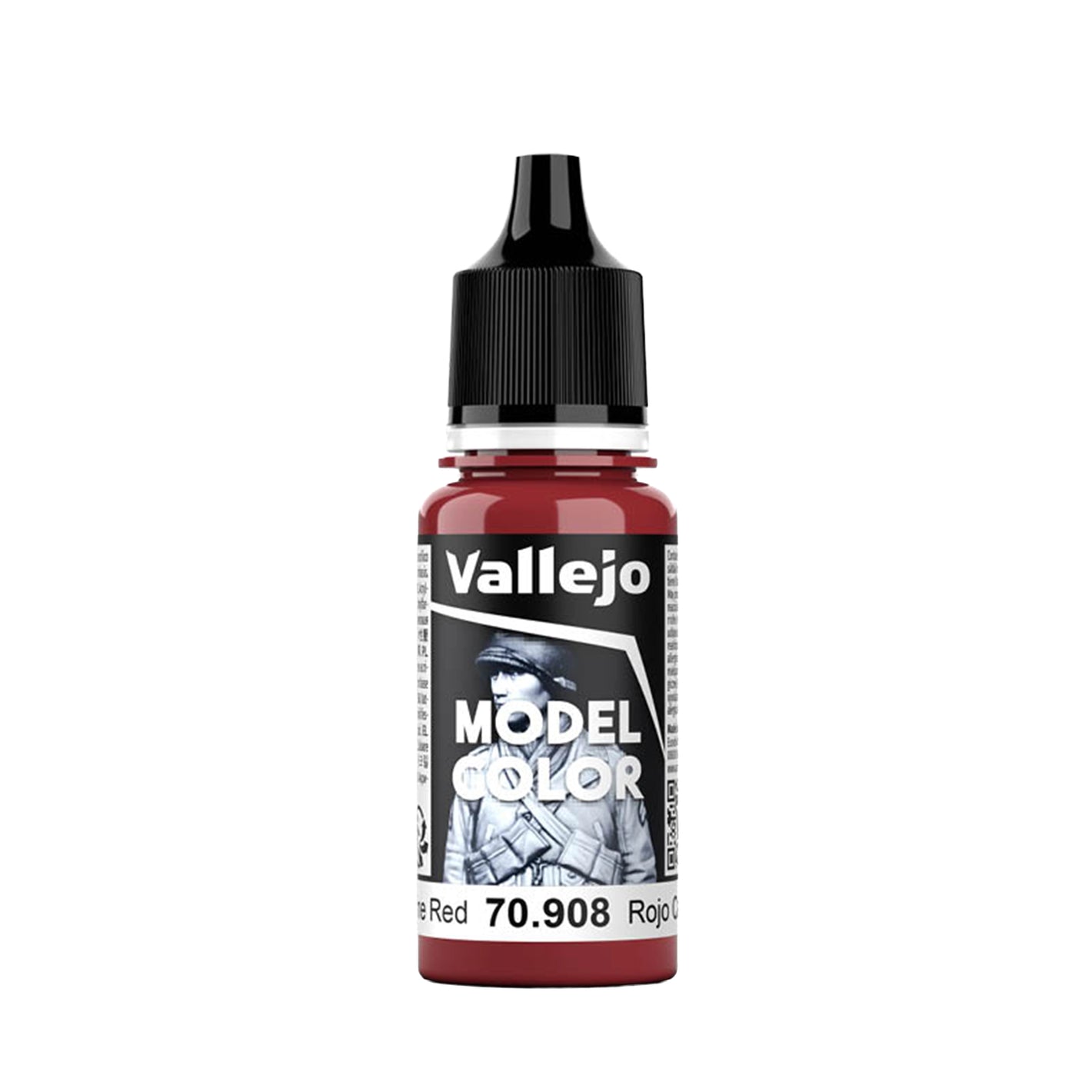 Vallejo Model Color: Carmine Red (18ml)