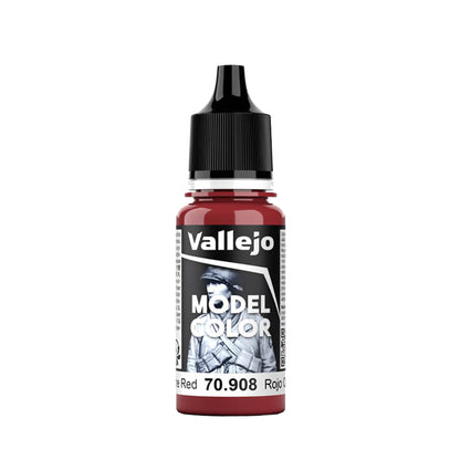 Vallejo Model Color: Carmine Red (18ml)