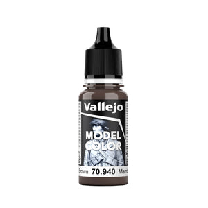 Vallejo Model Color: Saddle Brown (18ml)