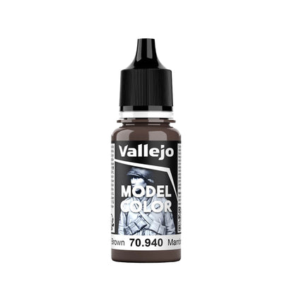 Vallejo Model Color: Saddle Brown (18ml)