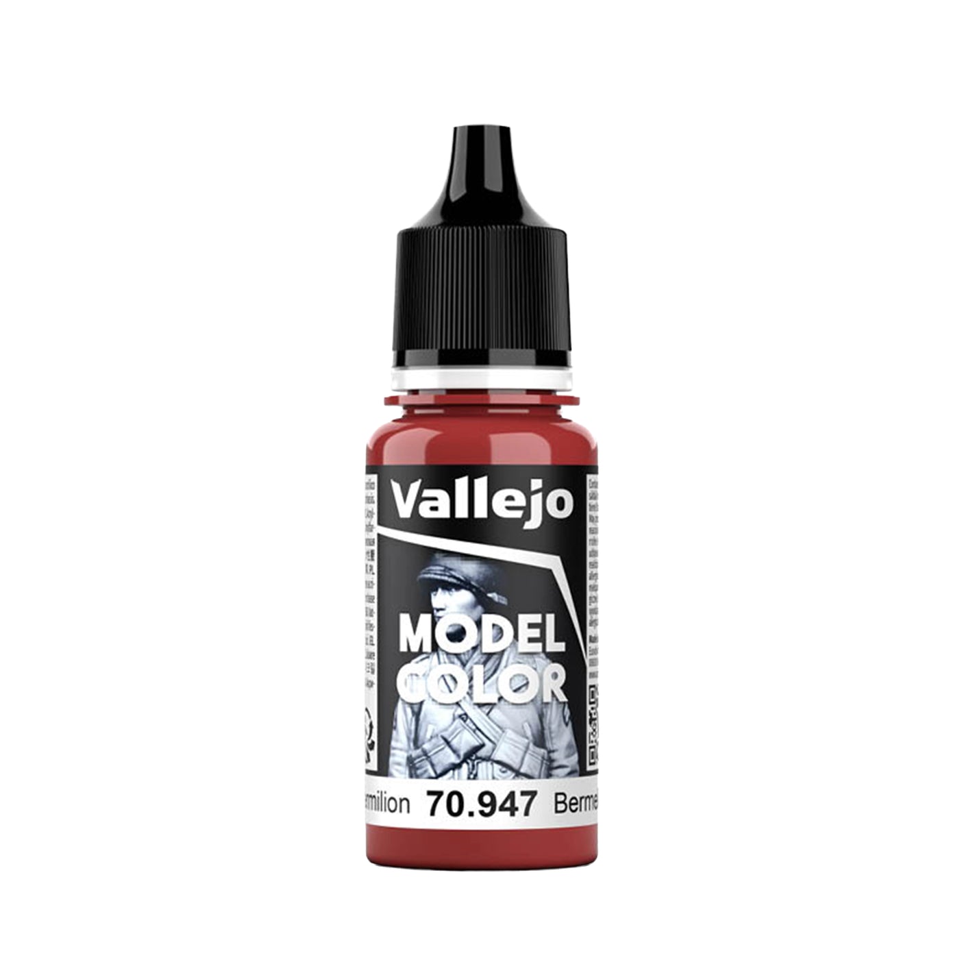 Vallejo Model Color: Dark Vermilion (18ml)