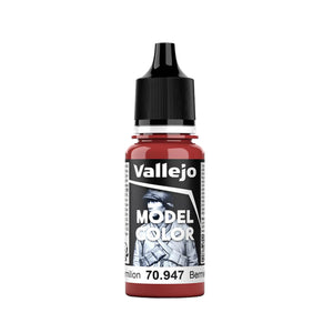 Vallejo Model Color: Dark Vermilion (18ml)