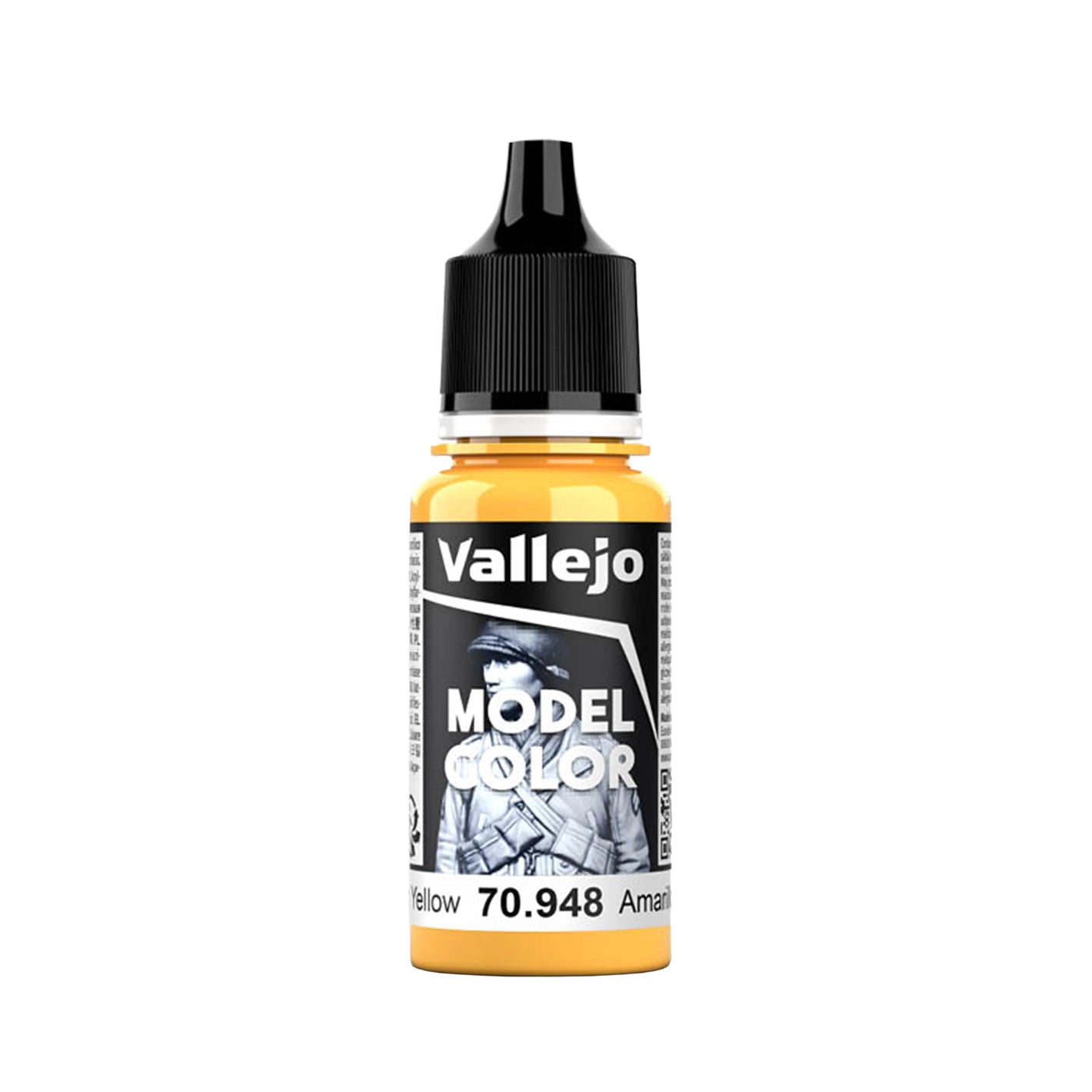 Vallejo Model Color: Golden Yellow (18ml)