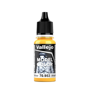 Vallejo Model Color: Flat Yellow (18ml)