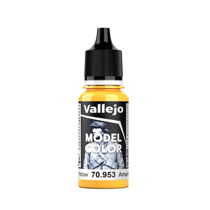 Vallejo Model Color: Flat Yellow (18ml)