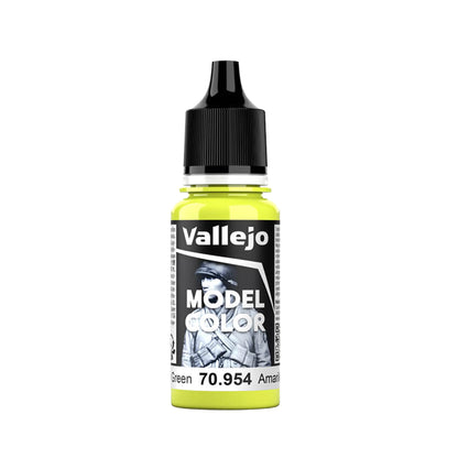 Vallejo Model Color: Yellow Green (18ml)