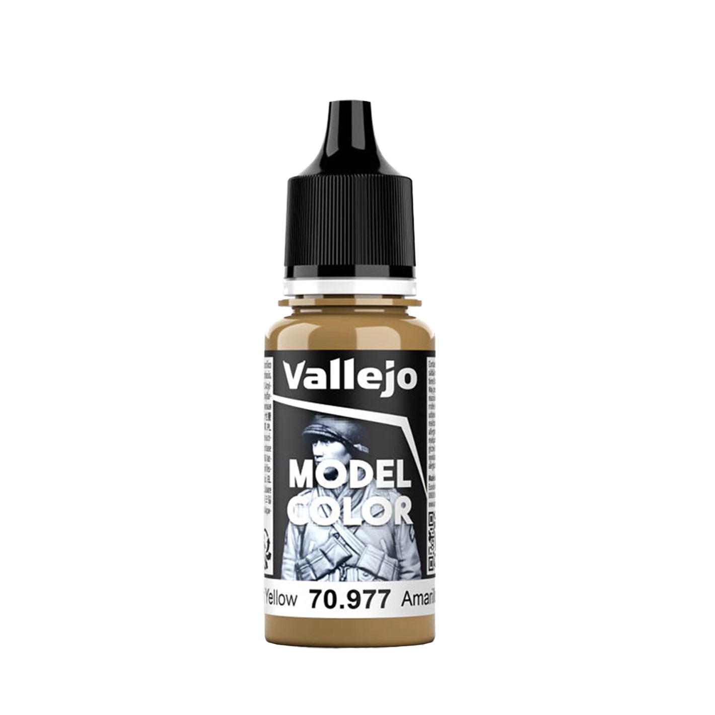 Vallejo Model Color: Desert Yellow (18ml)