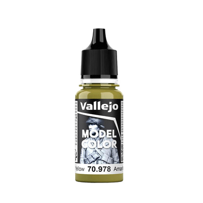 Vallejo Model Color: Dark Yellow (18ml)