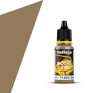 Vallejo Model Air: Khaki Brown (18ml)