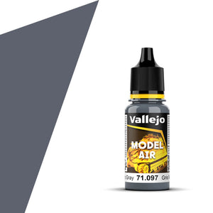 Vallejo Model Air: Medium Gunship Gray (18ml)