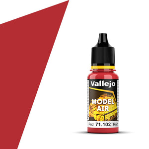 Vallejo Model Air: Red (18ml)