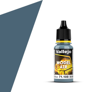 Vallejo Model Air: Faded P.R.U. Blue M-485 Blue Gray (18ml)