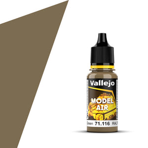 Vallejo Model Air: Grey Green RAL7008 (18ml)