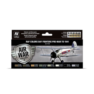 Vallejo Model Air Set: RAF Day Fighters pre-war to 1941