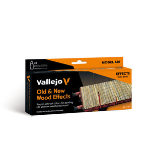 Vallejo Model Air Set: Old & New Wood Effects