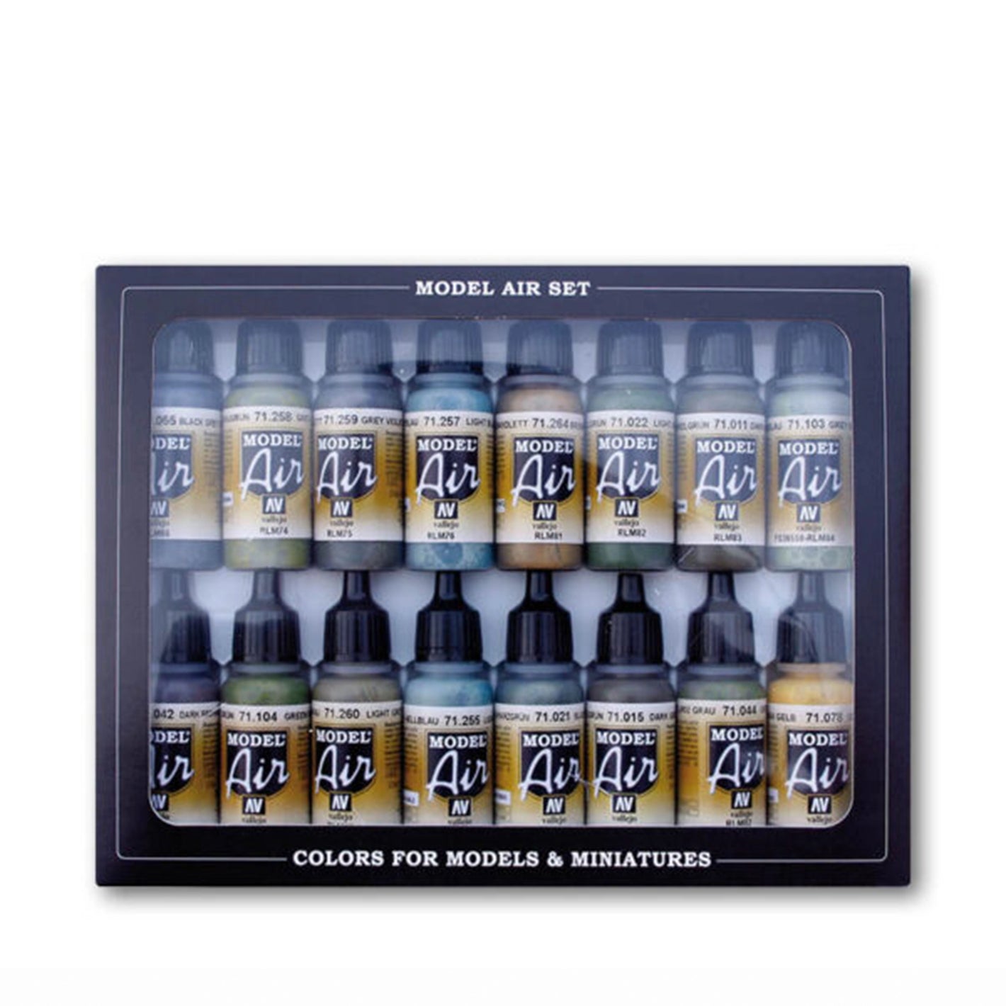 Vallejo Model Air Set: RLM Colors Paint Set (16ct)