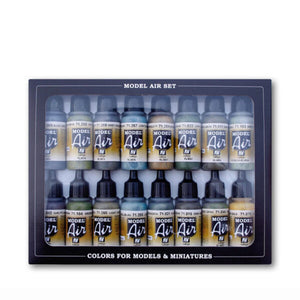 Vallejo Model Air Set: RLM Colors Paint Set (16ct)