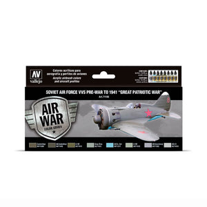 Vallejo Model Air Set: Soviet Air Force VVS pre-war to 1941 “Great Patriotic War”