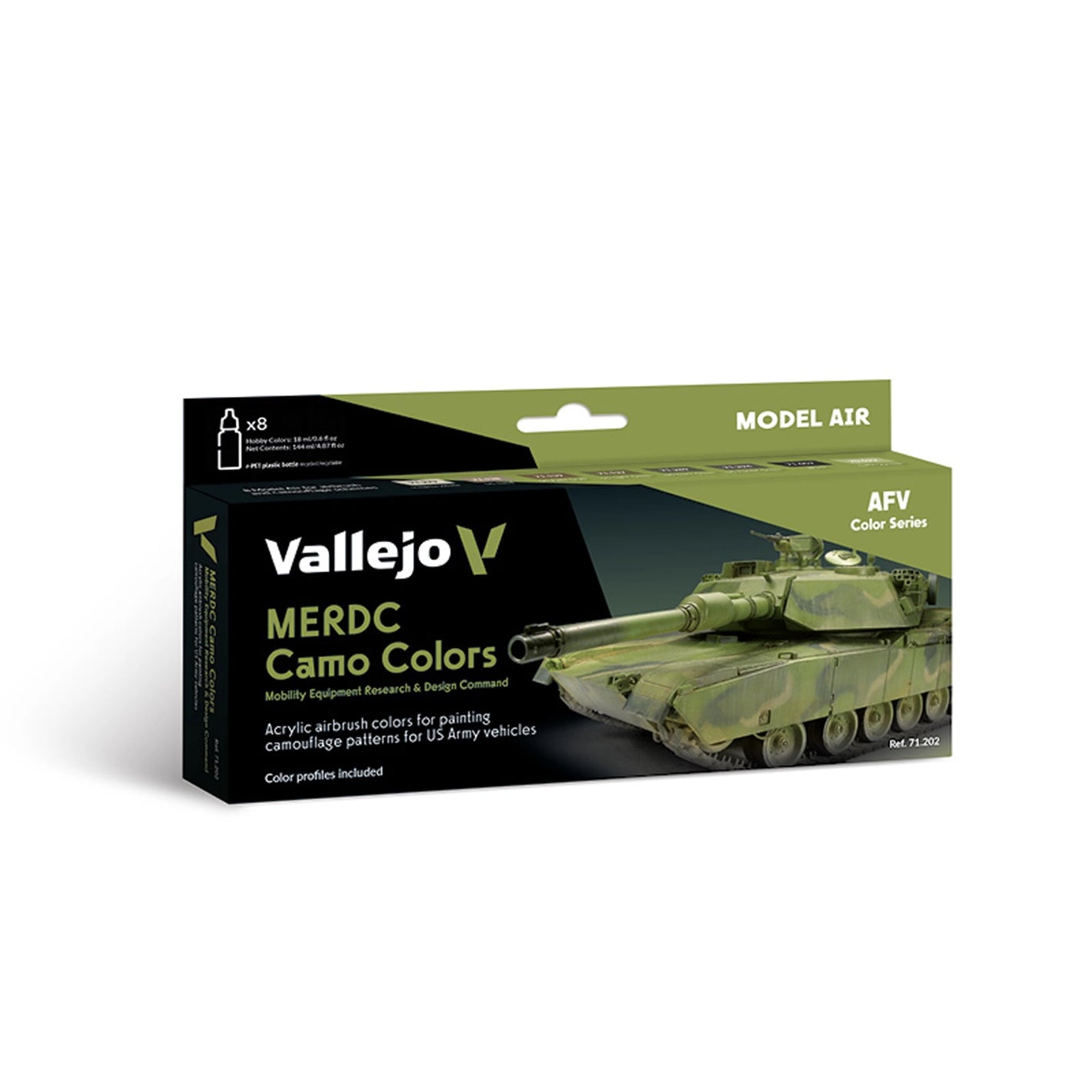 Vallejo Model Air Set: MERDC Camo Colors