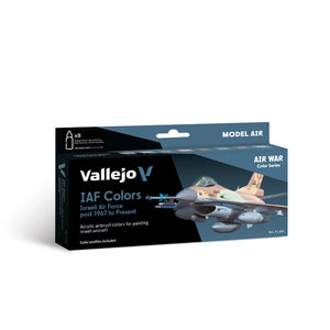 Vallejo Model Air Set: Israeli Air Force (IAF) colors Post 1967 to Present