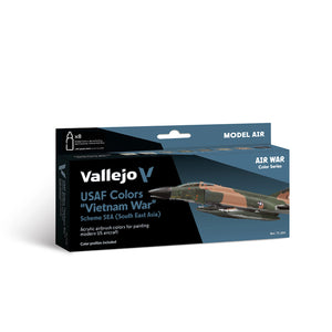 Vallejo Model Air Set: USAF colors “Vietnam War” Scheme SEA (South East Asia)