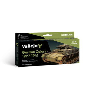Vallejo Model Air Set: German Colors 1927-1941
