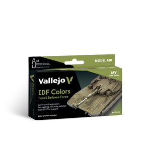 Vallejo Model Air Set: IDF Colors