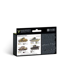 Vallejo Model Air Set: British Caunter Colors