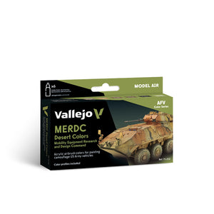 Vallejo Model Air Set: MERDC Desert Colors