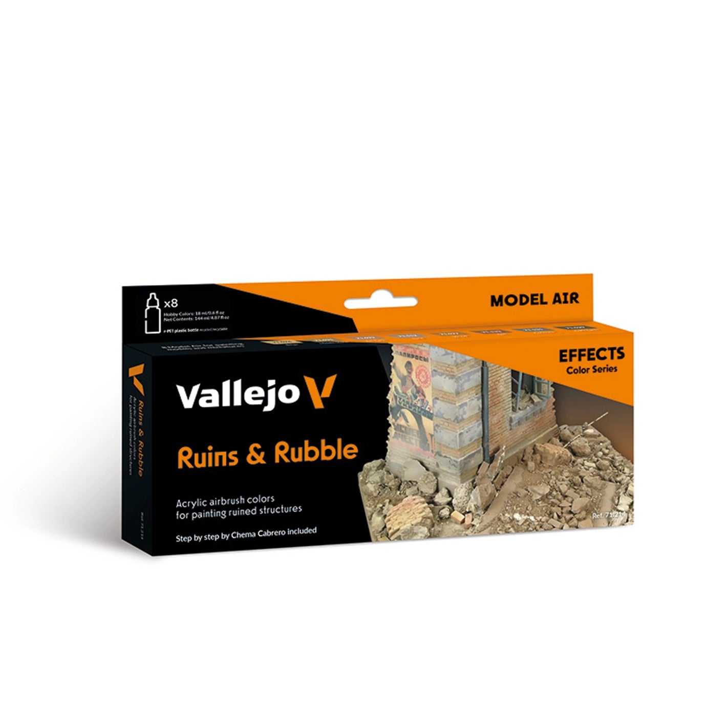 Vallejo Model Air Set: Ruins & Rubble