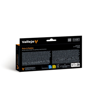 Vallejo Model Air Set: Ruins & Rubble