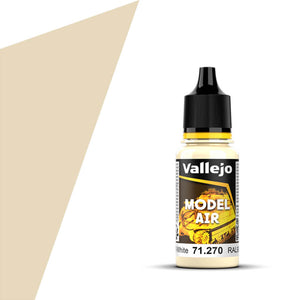 Vallejo Model Air: Off-White RAL9001 (18ml)