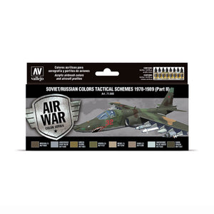 Vallejo Model Air Set: Soviet/Russian colors Tactical Schemes 1978-1989 (Part II)