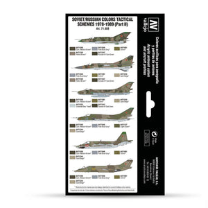 Vallejo Model Air Set: Soviet/Russian colors Tactical Schemes 1978-1989 (Part II)