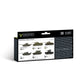 Vallejo Model Air Set: Russian Greens (1928’s to Present)
