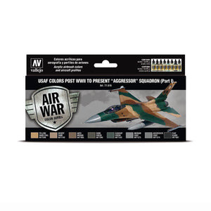 Vallejo Model Air Set: USAF colors post WWII to present “Aggressor” Squadron (Part I)