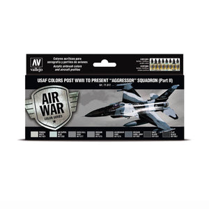 Vallejo Model Air Set: USAF colors post WWII to present “Aggressor” Squadron (Part II)