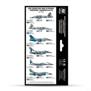 Vallejo Model Air Set: USAF colors post WWII to present “Aggressor” Squadron (Part III)