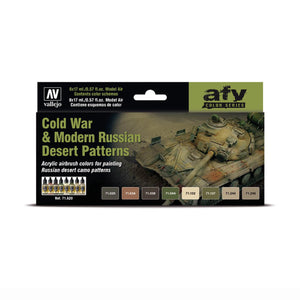 Vallejo Model Air Set: Cold War & Modern Russian Desert Patterns