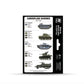 Vallejo Model Air Set: WWII USMC Colors Green & Grey Patterns 1942-1945