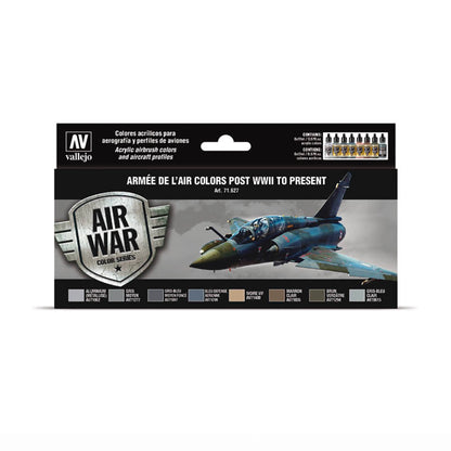 Vallejo Model Air Set: Armée de l’Air colors post WWII to present