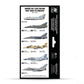 Vallejo Model Air Set: Armée de l’Air colors post WWII to present
