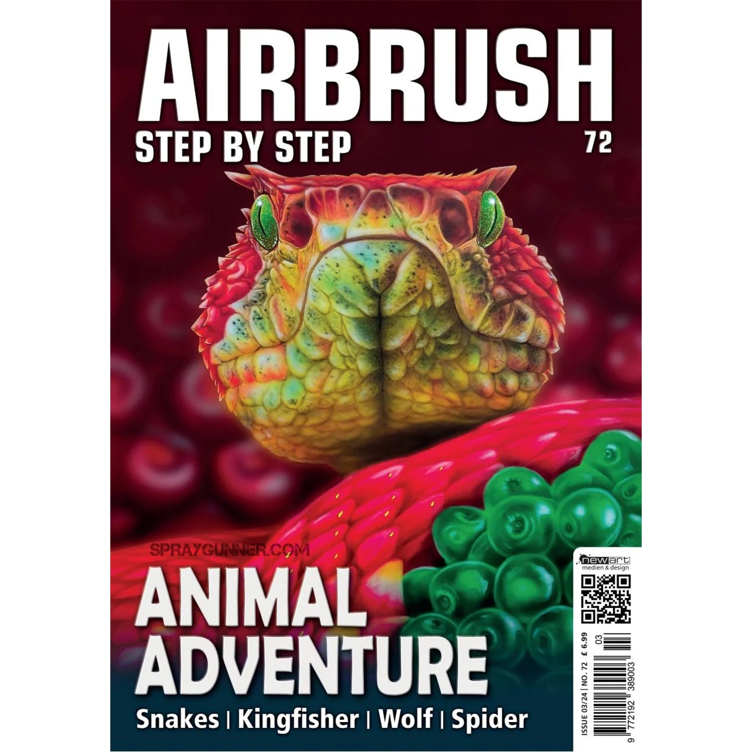 Airbrush Step By Step Magazine Issue 72 - SprayGunner