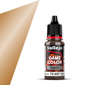 Vallejo Game Color Metal: Bright Bronze (18ml)
