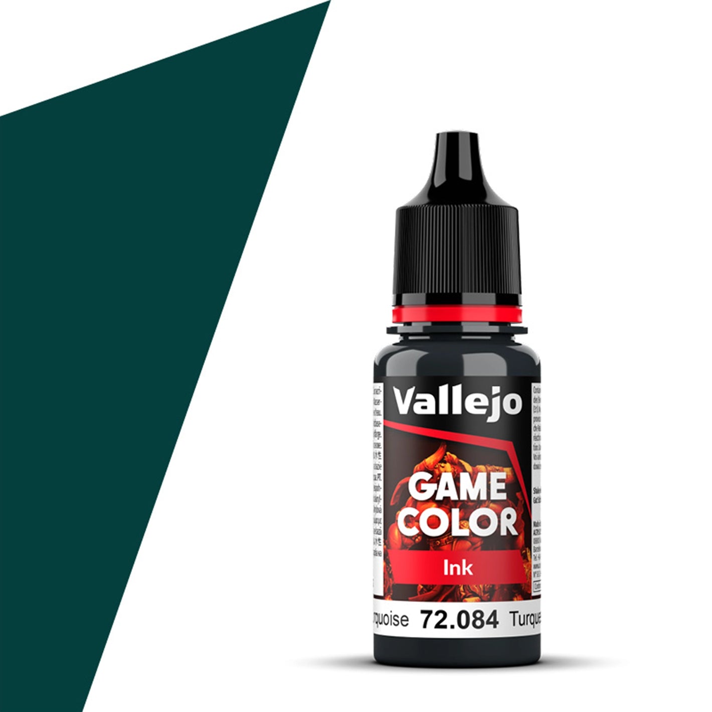 Vallejo Game Color Ink: Dark Turquoise (18ml)
