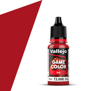 Vallejo Game Color Ink: Red (18ml)